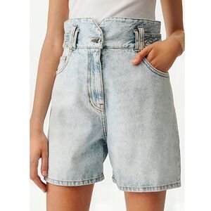 IRO Pipan Ultra Super High Rise Denim Shorts Size 0 (32)